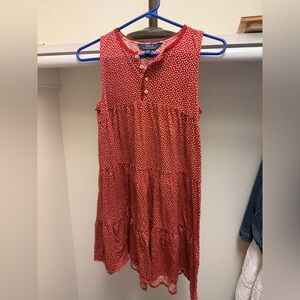 Ralph Lauren polo Red floral Dress